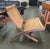VIntage Folding Woven Lounge Chair For Sale - Image 4 of 11