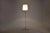 Italian Brass and White Metal Tripod Floor Lamp in the Style of Stilnovo, 1950s For Sale - Image 9 of 9