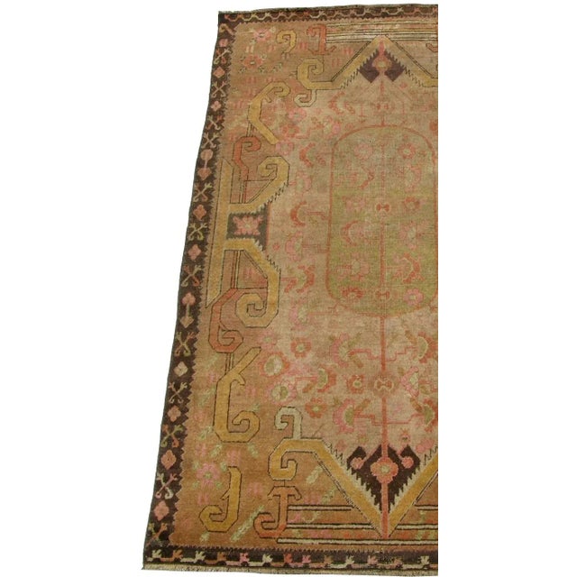 1900s Antique Uzbek Samarkand Rug- 8'1'' X 4'11'' For Sale - Image 4 of 6