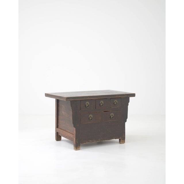 19th Century Chinese Wooden Chest Of Drawers For Sale In Greensboro - Image 6 of 18