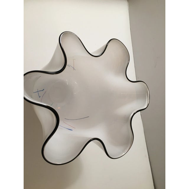 20th Century Memphis Style Art Glass Vase For Sale - Image 4 of 7