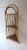 Wicker Bamboo Corner Wall or Floor Shelf Étagère For Sale - Image 13 of 17