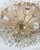 Rupert Nikoll Austrian Flower Snowflake Ceiling Lamp by Emil Stejnar for Rupert Nikoll, Vienna, Austria, 1950s For Sale - Image 4 of 18