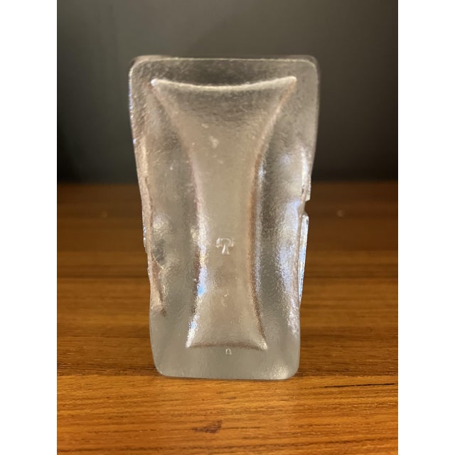 Glass Mid-Century Glass Vase from Peill & Putzler, Germany, 1970s For Sale - Image 7 of 8
