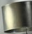 Contemporary Vintage Revelation by Uttermost Driftwood and Polished Nickel Lamp + Massive Custom Silver-Leaf Drum Shade For Sale - Image 3 of 5