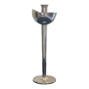 1980s Swid Powell & David Palterer Silverplate Candlestick