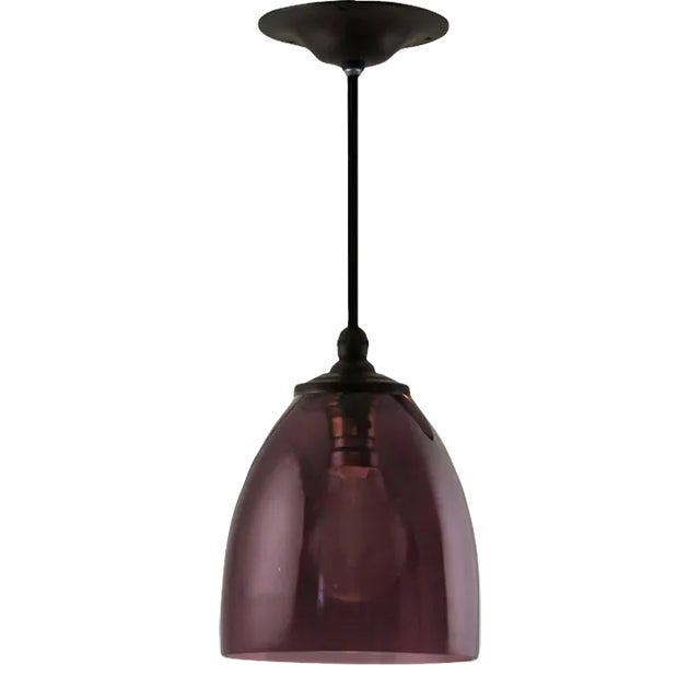 Havana Pendant Small Aubergine For Sale
