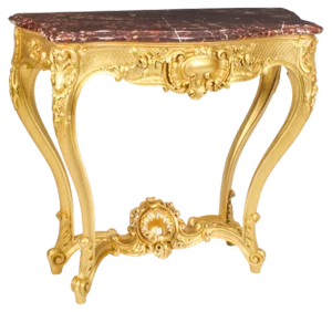 19th Century Louis Revival Carved Giltwood Console Pier Table