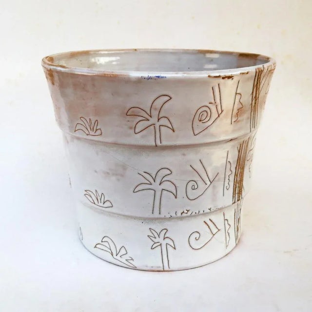 1980s Vintage Ceramic Vase, 1980s For Sale - Image 5 of 9