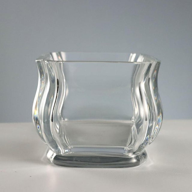 Glass Vintage Baccarat Crystal Centerpiece For Sale - Image 7 of 9