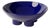 FrUUUUit Super Glossy Cobalt Fruit Bowl by Burgio. For Sale