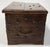 Early 20th Century Antique Primitive Wood Strong Box For Sale - Image 5 of 9