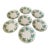 1940s Napoleon Ivy Set of 7 Saucers For Sale