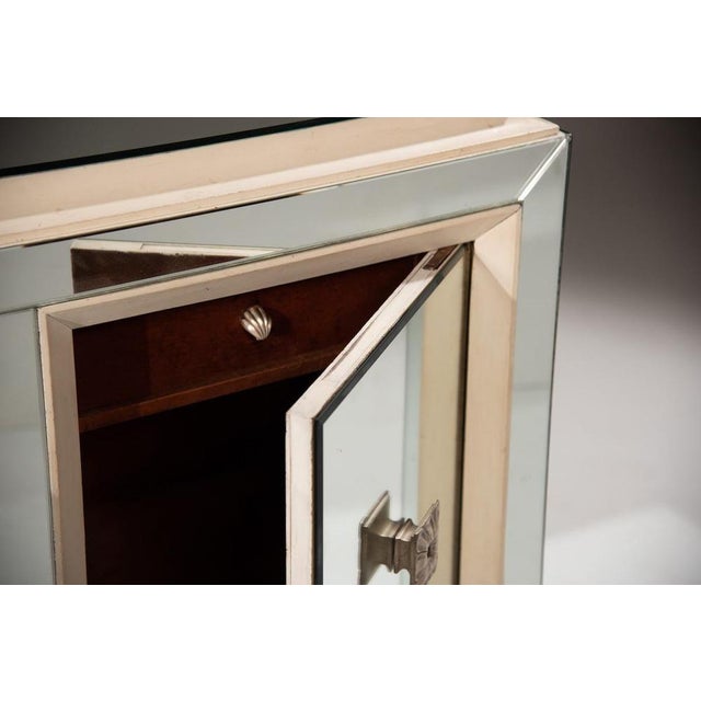 French Art Deco Mirror Sideboard, 1940s For Sale - Image 6 of 18
