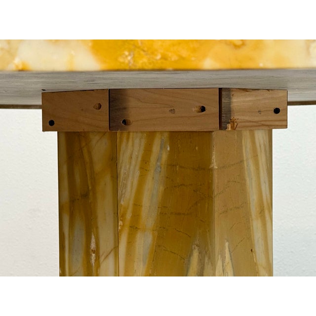 Vintage Marble Dining Table For Sale - Image 10 of 10