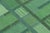 Rug & Kilim Rug & Kilim’s Scandinavian-Inspired Accent Rug With Green Geometric Patterns For Sale - Image 4 of 7