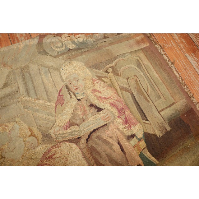 18th Century Tapestry Fragment For Sale In New York - Image 6 of 8
