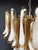 Vintage Italian Murano Chandelier with Caramel Glass Petals in the style of Mazzega, 1990 For Sale - Image 13 of 17