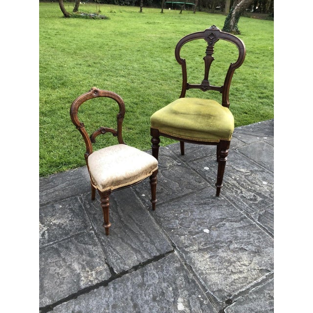 Small Salesman Sample Desk and Chair with Secret Drawers, Set of 2 For Sale - Image 14 of 18