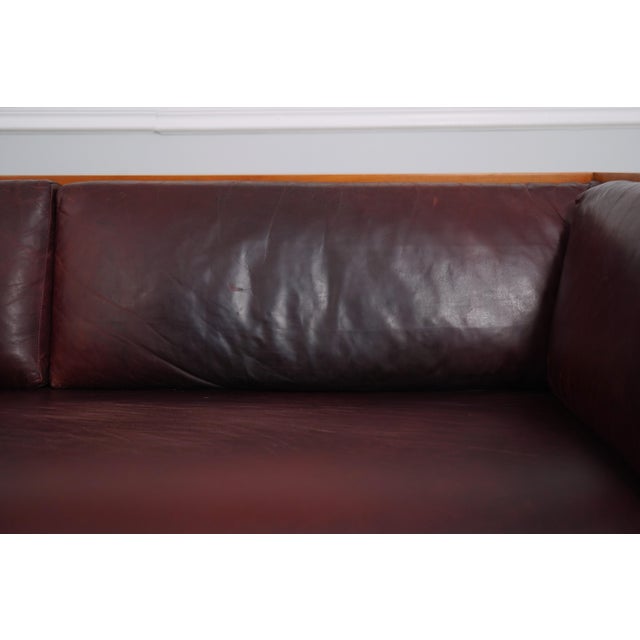 Stickley Stickley Cherry Arts & Crafts Prairie Sofa For Sale - Image 4 of 18