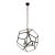 Gregorius Pineo Martineau Hanging Lantern – Hand-Forged Iron Designer Chandelier For Sale