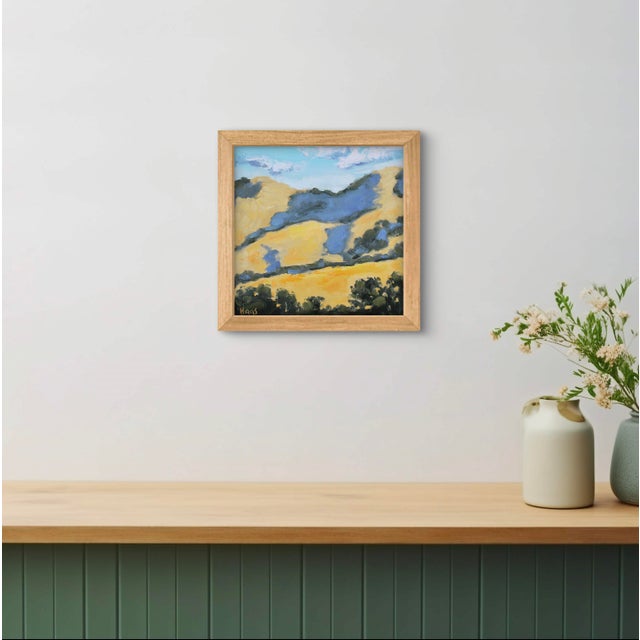 2020s Mt. Diablo, Ca Impressionistic Original Oil Painting Art For Sale - Image 5 of 7