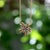 Gold 1950s French 18k Gold Mid-Century Flower Pendant Necklace With Diamonds For Sale - Image 8 of 10