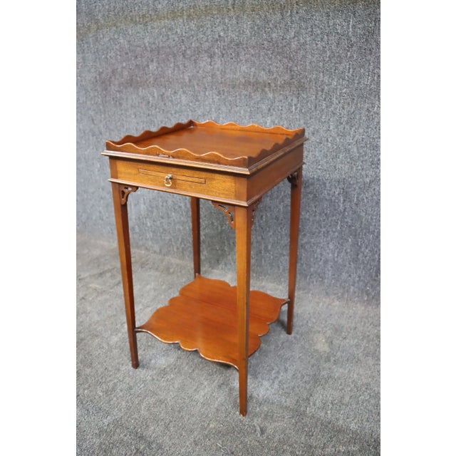 Mid 20th Century Mid 20th Century Westing, Evans & Egmore Candle Stand For Sale - Image 5 of 9