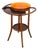 Late Victorian Bent Oak Wash Shaving Stand W/ Bowl by Thonet For Sale
