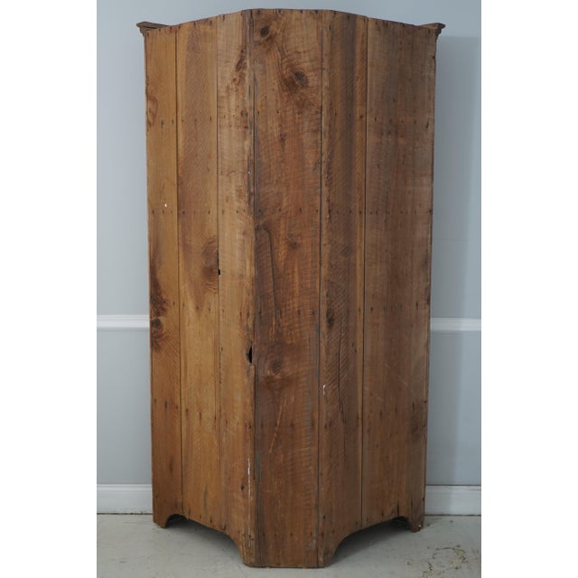 Antique Mid 19th Century Primitive Corner Cabinet For Sale - Image 16 of 18