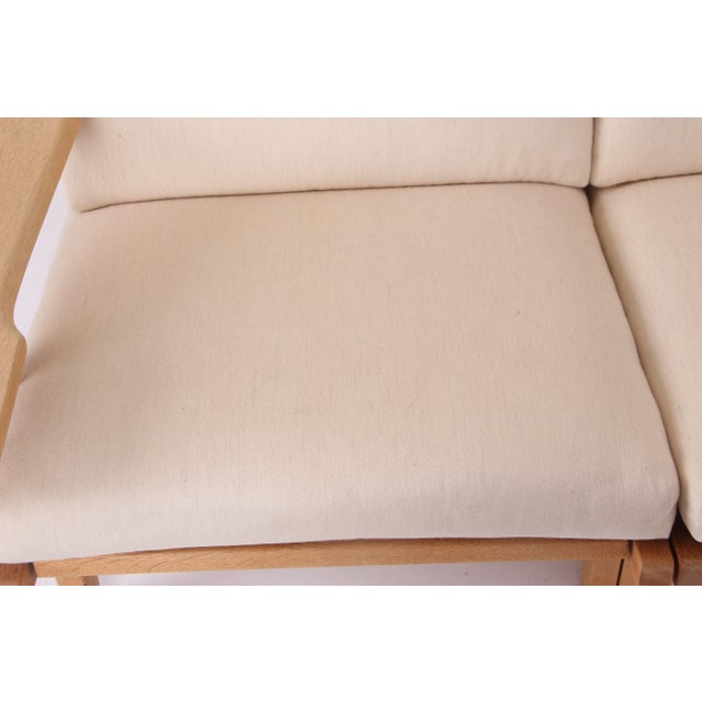 GE375 Sofa in Savak Upholstery from Hans J Wegner​​, 1970s, Set of 2 For Sale - Image 13 of 15