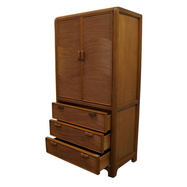 American Drew Coastal Contemporary Style 36" Media Cabinet / Armoire For Sale In Kansas City - Image 6 of 12