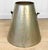 Early 20th Century Antique Farmhouse Nickel Plated Brass Conical Cone Milking Can For Sale - Image 5 of 11