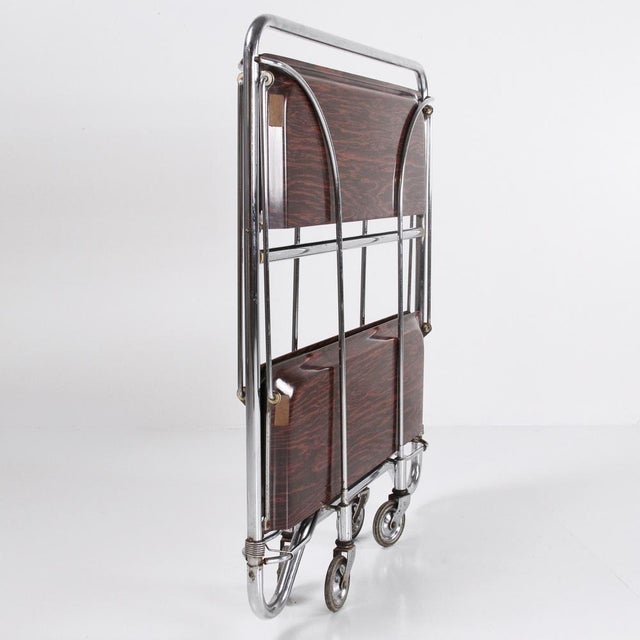 1970s Dinette Model Folding Trolley from Gerlinol, Germany, 1960 For Sale - Image 5 of 14