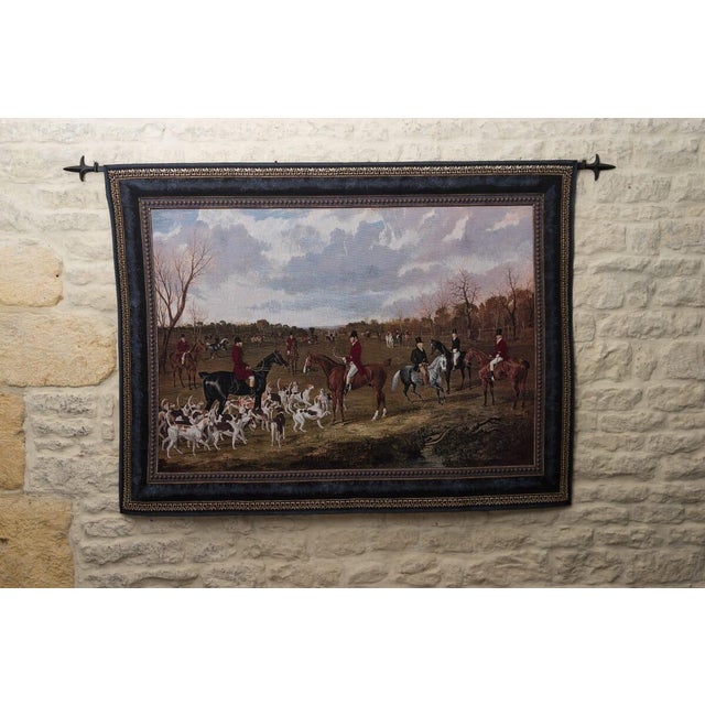 This beautiful tapestry is woven on a jacquard loom by skilled weavers, keeping alive the centuries old tradition of...