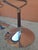 Metal Oval Table in Glass, Chrome and Walnut, 1970s For Sale - Image 7 of 11