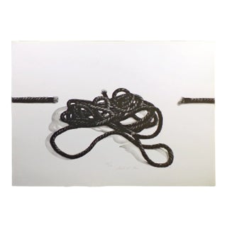 Vintage Contemporary Charles H. Thies Signed Numbered Lithograph Art Print For Sale