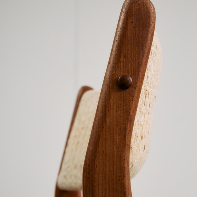 Teak Uldum Chair attributed to Johannes Andersen for Møbelfabrik, 1960s For Sale - Image 10 of 16