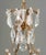 Rococo Maria Theresa Style Eight-Branch Gilt Bronze and Rock Crystal Chandelier For Sale - Image 3 of 9