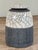 Vintage Studio Ceramic Raku Lidded Jar W/ Black and White Crackle Glaze by Mike Bose For Sale - Image 4 of 8