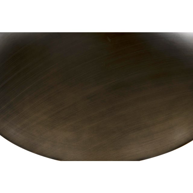 Contemporary NOIR Nora Chandelier, Metal with Aged Brass Finish For Sale - Image 3 of 8