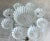 Circa 1970 Pilgrim Glass Handblown Textured “Ice” Petals Dessert Set - 9 Pieces For Sale - Image 13 of 13