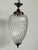 1960s Vintage Glass and Brass Lantern Chandelier, 1960s For Sale - Image 5 of 14