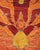 Traditional Eclectic, One-of-a-Kind Hand-Knotted Area Rug in Orange, 9' 3" x 12' 0" For Sale - Image 3 of 8