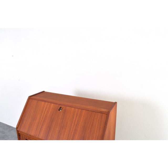 Mid-Century Modern Danish Teak Secretaire, 1960s For Sale - Image 13 of 18