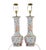 Large Chinese Cantonese Vase Lamps, 1910, Set of 2 For Sale - Image 9 of 11