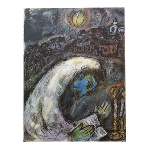 Chagall L’homme en Priere Dm05225 Derriere Le Miroir