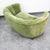 Textile Mid Century Danish Modern Couch Sofa Mohair Light Green Loveseat Settee 2 Seat For Sale - Image 7 of 12