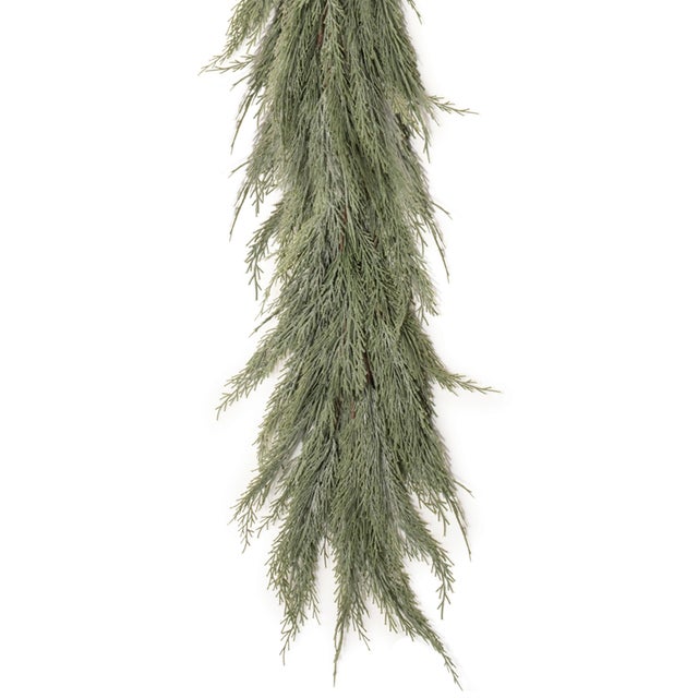 Add a touch of winter wonder to your home with the Variegated Pine Vine! Measuring 48 inches long, this lush green garland...
