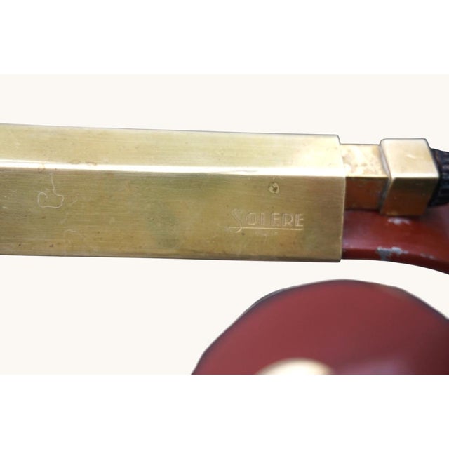 1950s Mid-Century Desk Lamp by Ferdinand Solère, France, 1950s For Sale - Image 5 of 11